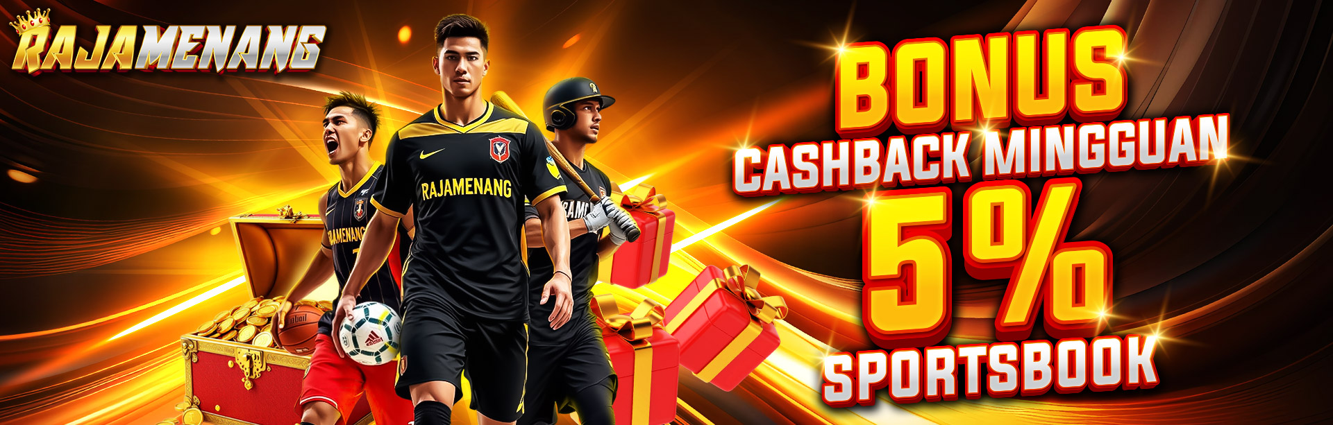 BONUS CASHBACK 5% SPORT