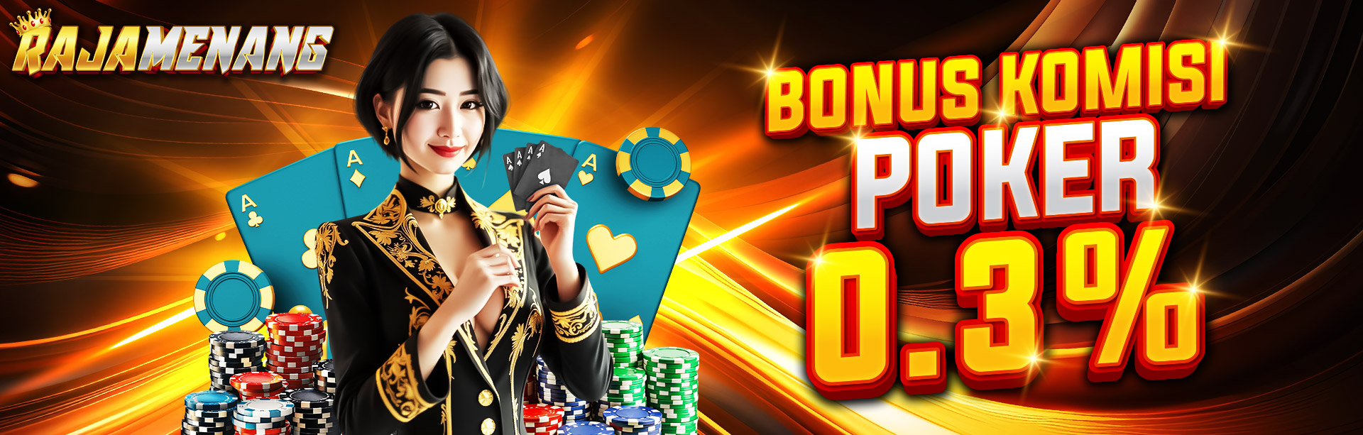 BONUS KOMISI POKER 0.3%