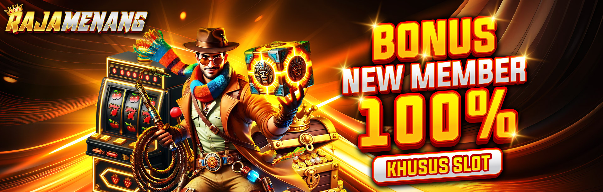 BONUS NEW MEMBER SLOT 100%