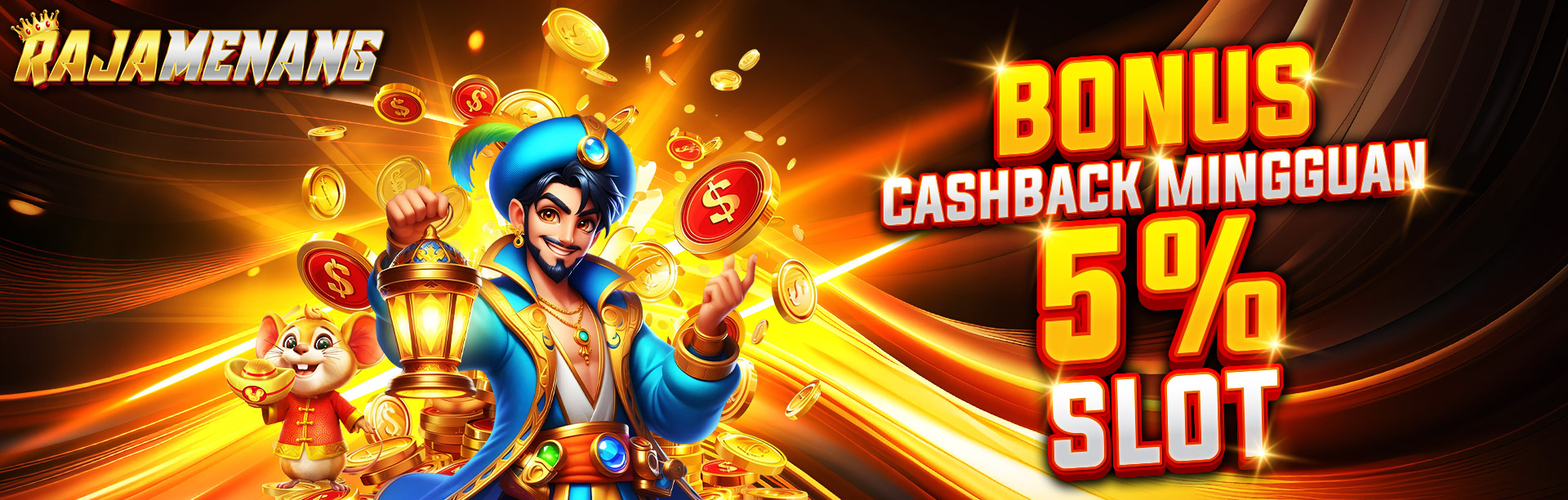 BONUS CASHBACK 5% SLOT